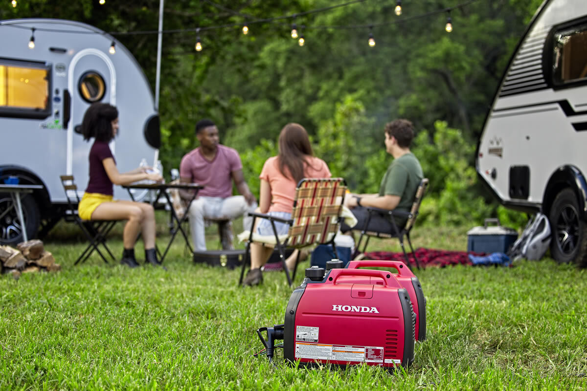 Honda EU2200i Companion 2200-Watt Portable Gas Co-Minder Inverter Generator