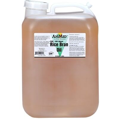 AniMed Pure Rice Bran Oil, 128-Oz