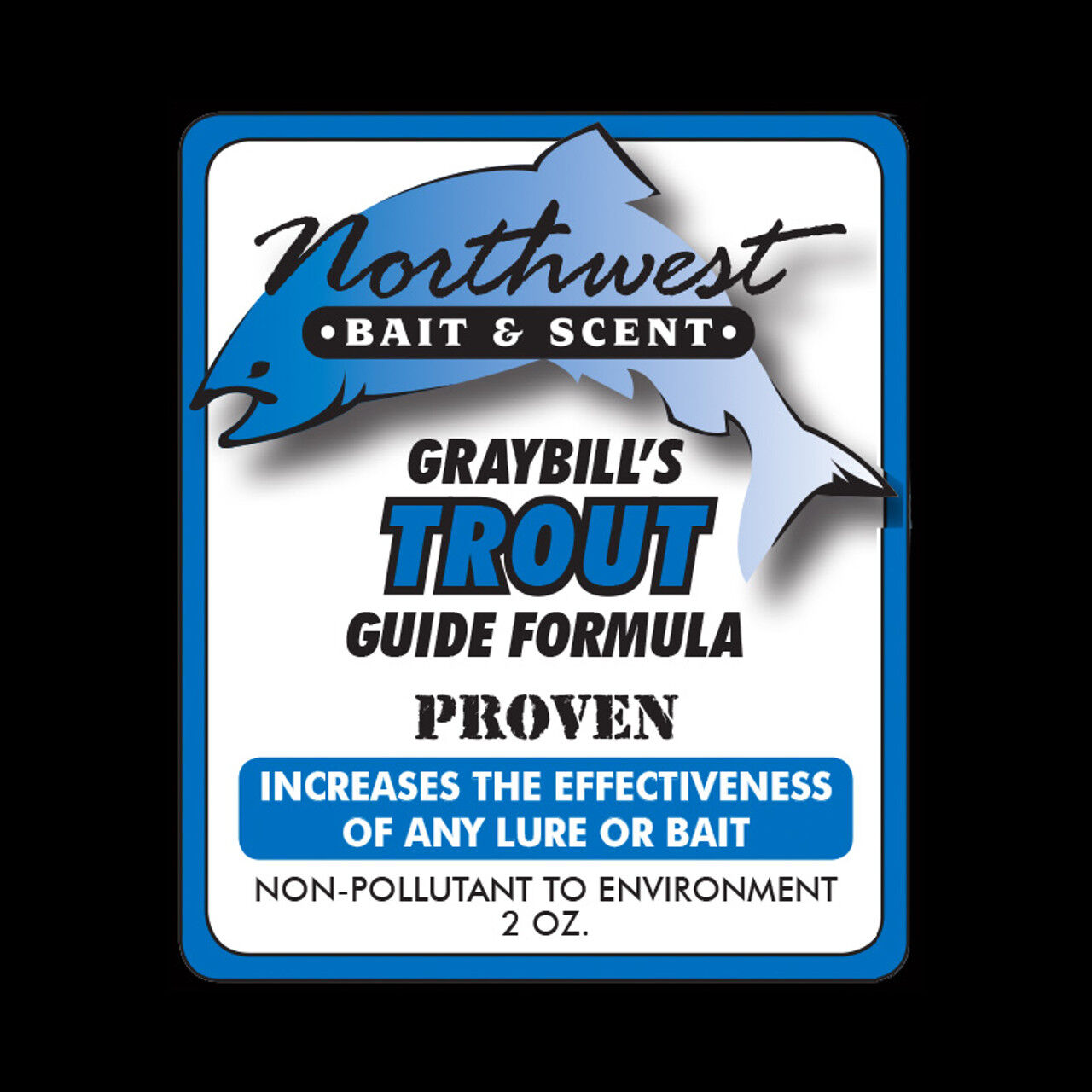 Northwest Bait & Scent Graybill's Trout Guide Formula Proven, 2-Oz