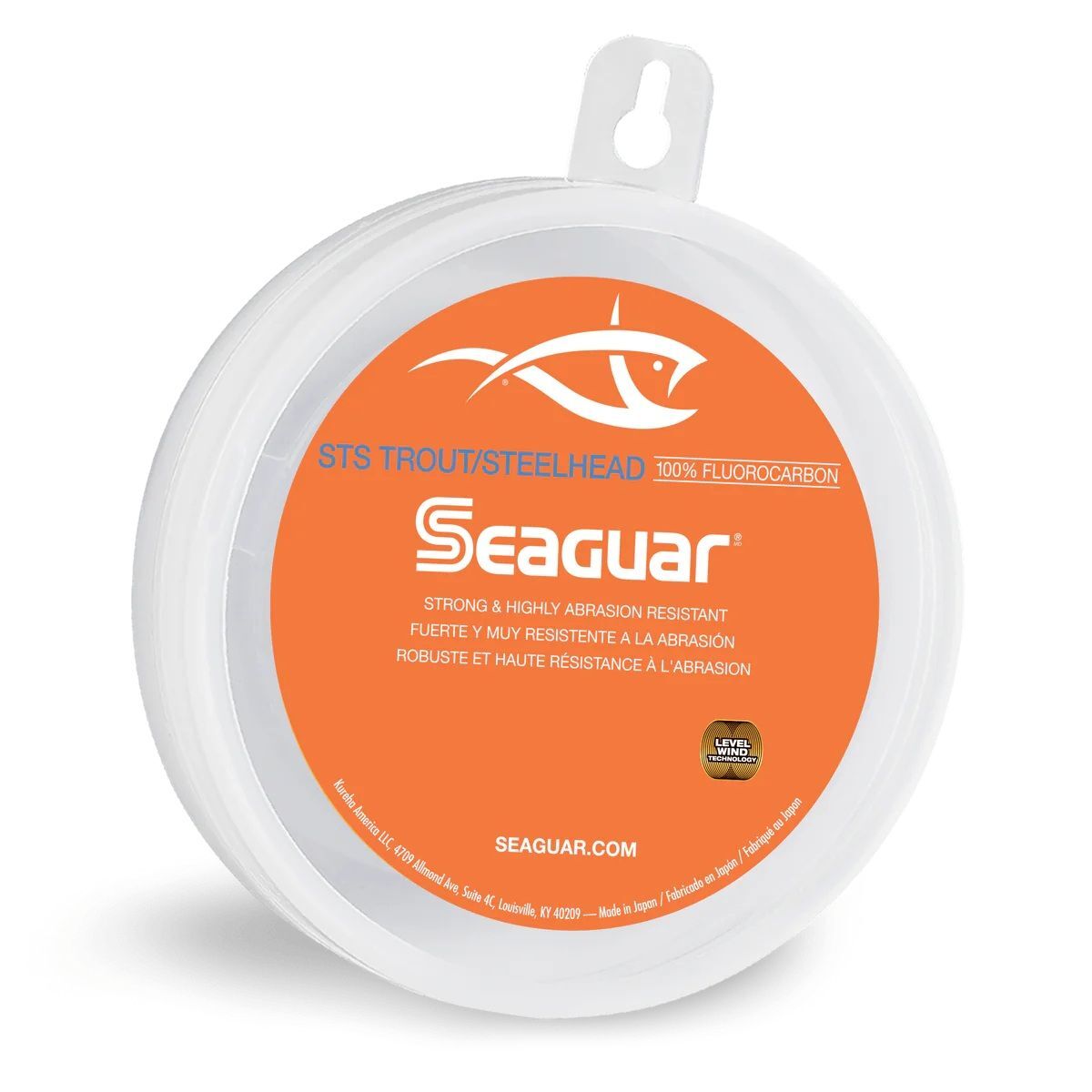 Seaguar STS Steelhead/Trout Fluorcarbon Leader Material, 10-Lb, 100-Yd