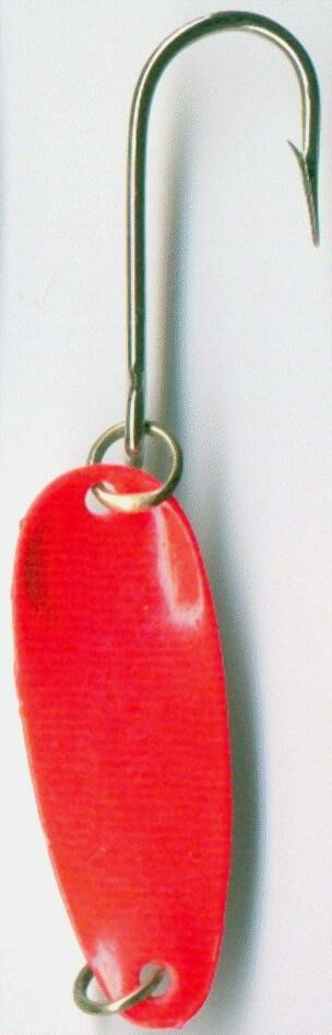 1 Red & Pearl Ultraviolet Dick Nite Kokanee Spoon