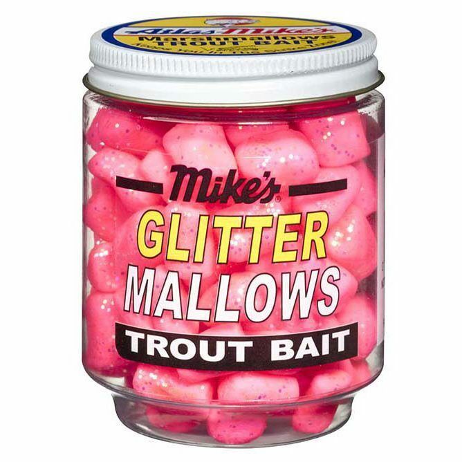 Mikes Glitter Glo Mallows - Cerise Shrimp