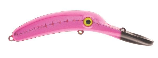 Yakima Bait Mag Lip Cerise Black Head Doctor Death Lure, 3-1/2-In