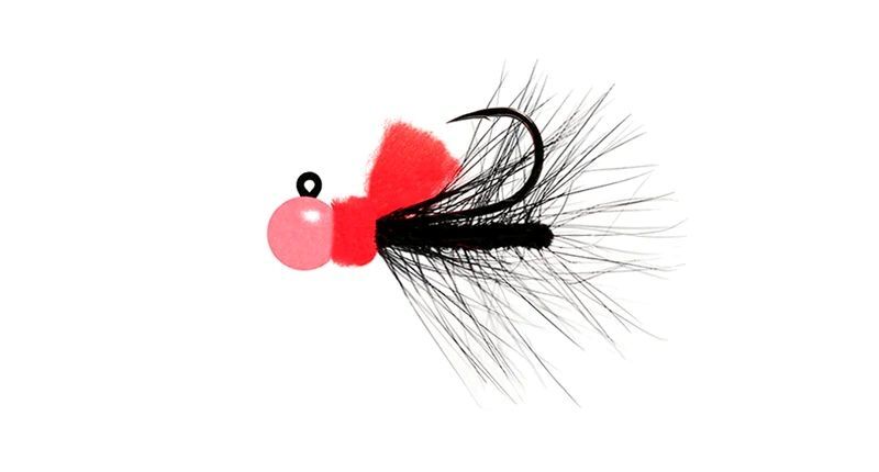 Hawken Fishing Aerojig Nightmare Pearl Pink Head Steelhead Jig, 1/8-Oz