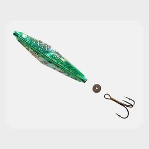 Buzzbomb Tackle Light Weight Buzz Bomb Green Holographic, 3-In