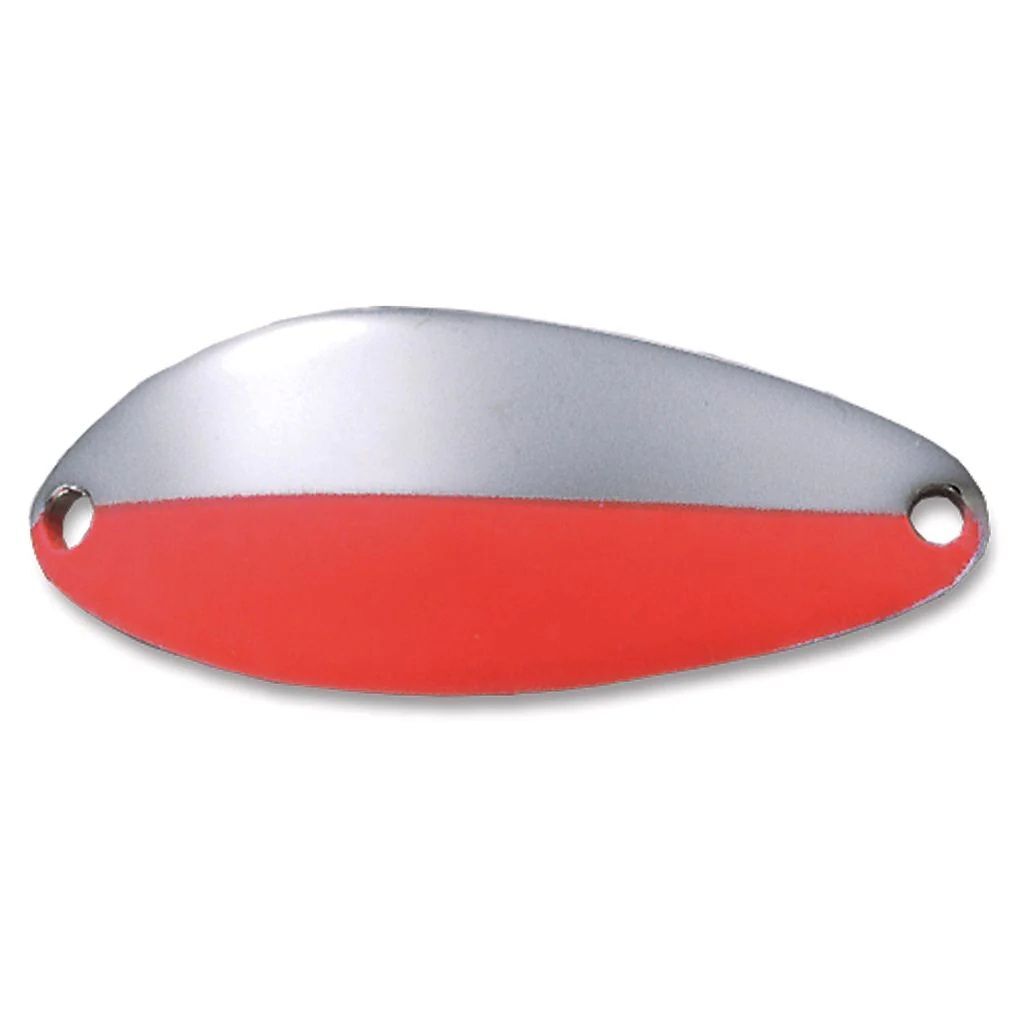 Acme Tackle Little Cleo Nickel/Fluorescent Spoon, 2/5-Oz