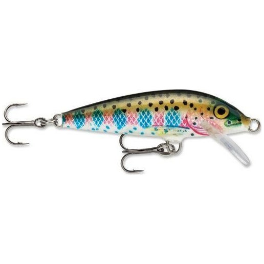 Original Floating® F07RT Hard Bait Lure Wood Rainbow Trout 2.75" Overall Length 0.125 oz