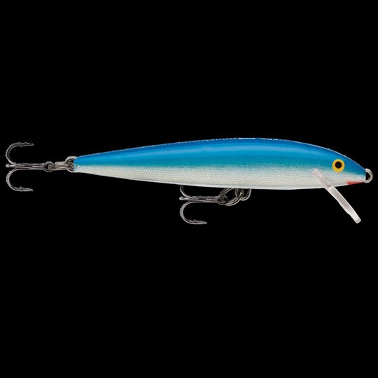 Original Floating® F09B Hard Bait Lure Wood Blue 3.50 Overall Length  0.1875 oz - Bait & Lures, Rapala