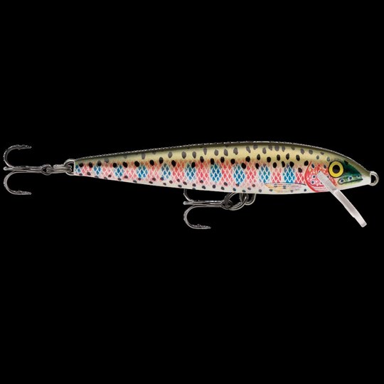 Original Floating® F09RT Hard Bait Lure Wood Rainbow Trout 3.50 Overall  Length 0.1875 oz