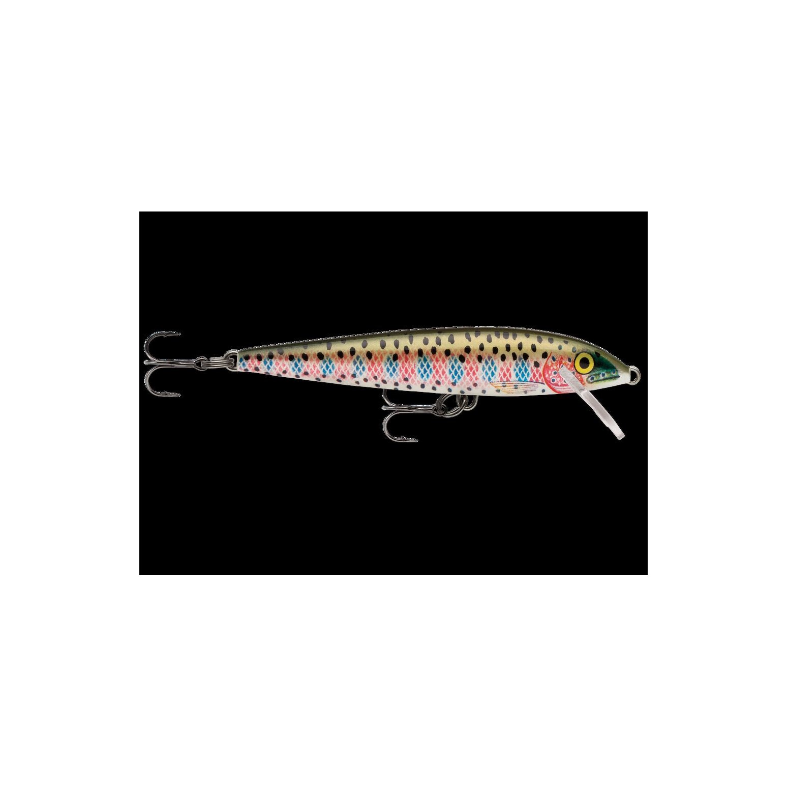 Original Floating® F09RT Hard Bait Lure Wood Rainbow Trout 3.50 Overall  Length 0.1875 oz - Bait & Lures, Rapala