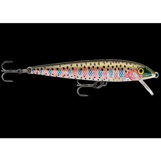 Original Floating® F09RT Hard Bait Lure Wood Rainbow Trout 3.50" Overall Length 0.1875 oz