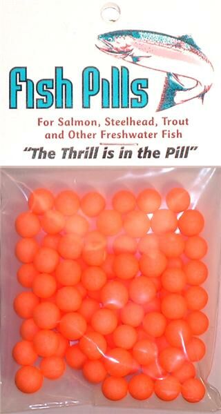 Fish Pills Standard Packs:Steelie Orange