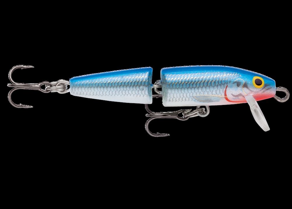 Jointed J05B Hard Bait Lure Wood Blue 2 Overall Length 0.125 oz