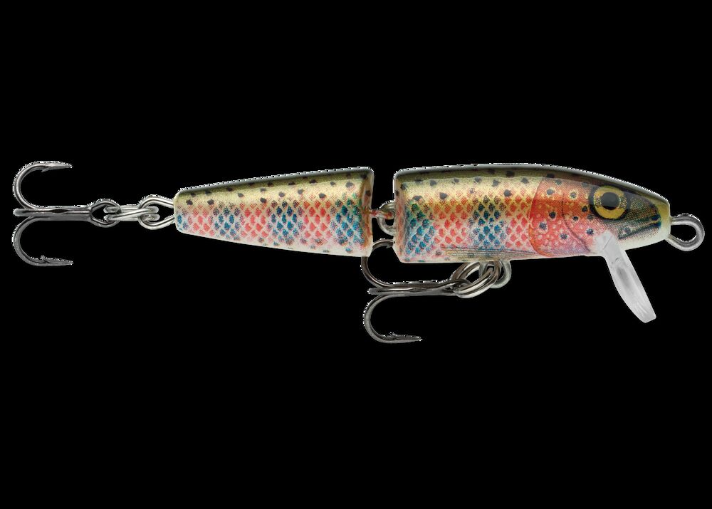 Jointed J05RT Hard Bait Lure Wood Rainbow Trout 2 Overall Length 0.125 oz