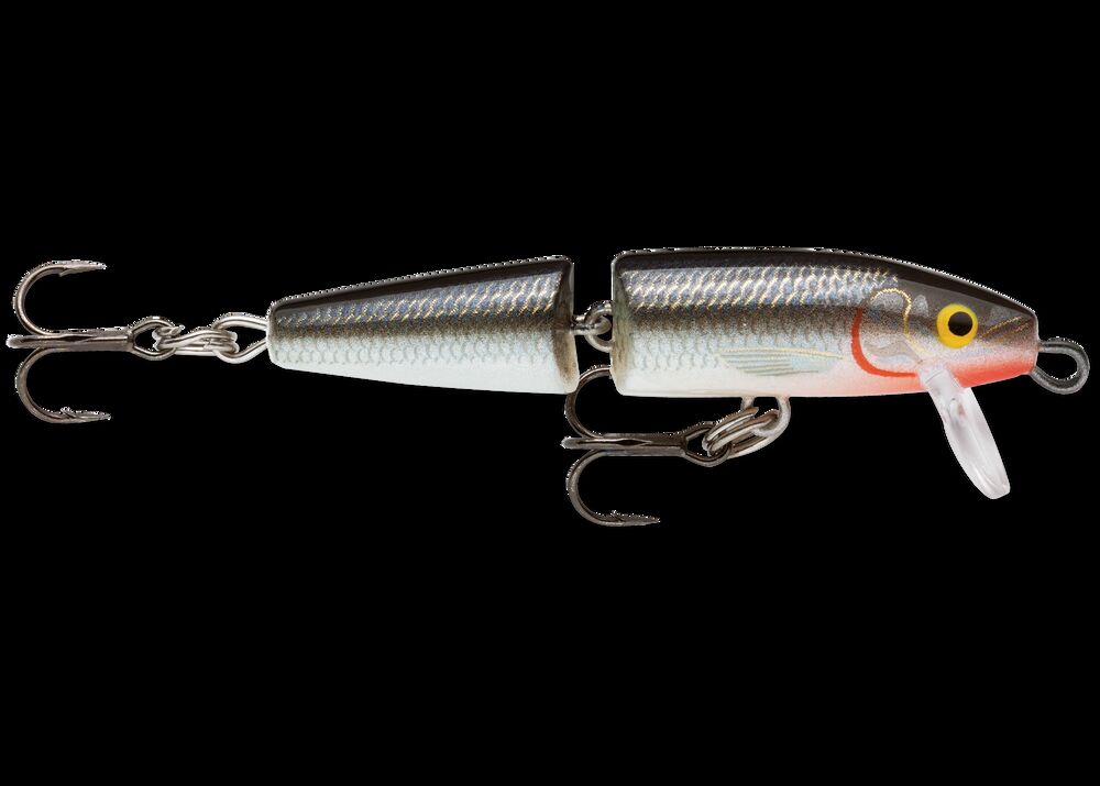 Jointed® J05S Hard Bait Lure Wood Silver 2" Overall Length 0.125 oz