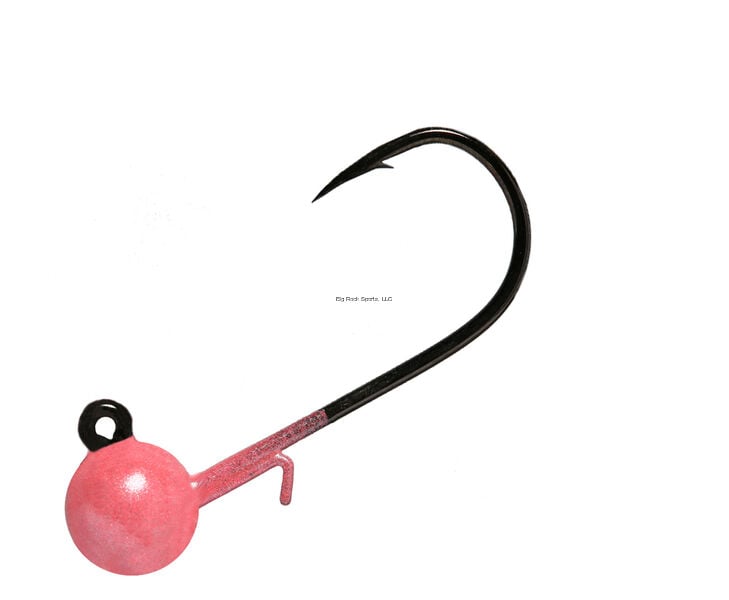 Hawken Fishing Jig Head With Wire Keeper Pearl Pink, 1/8-Oz