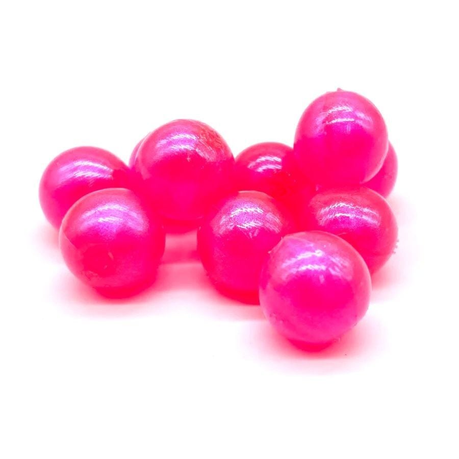 BnR Tackle Soft Bead Sweet Pink Cherry, 16mm, 10-Pk