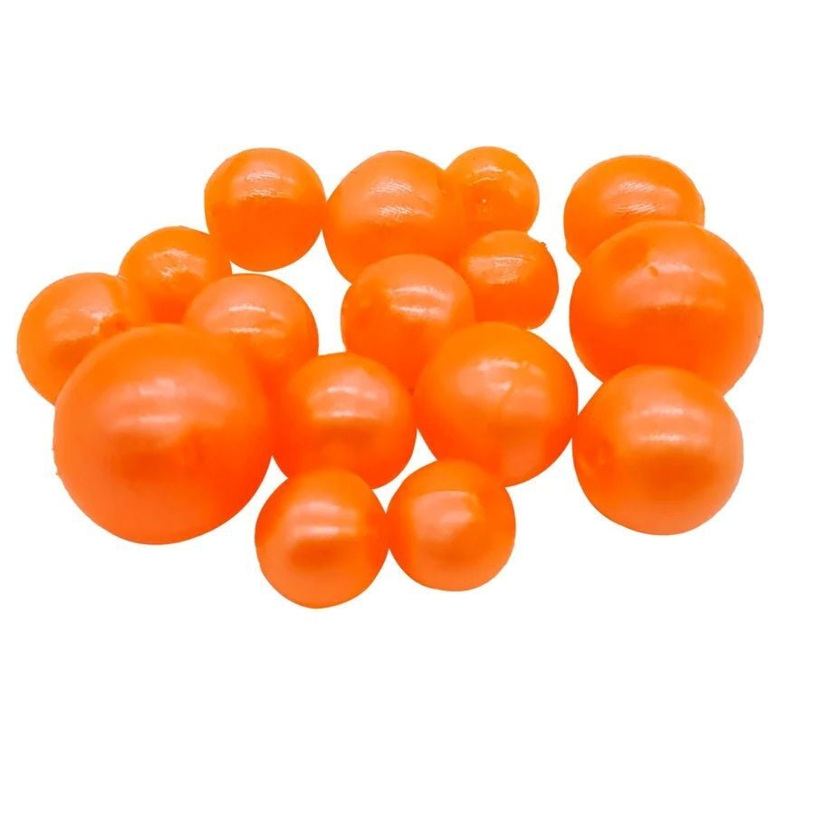BnR Tackle Soft Bead Creamsicle, 12mm, 10-Pk