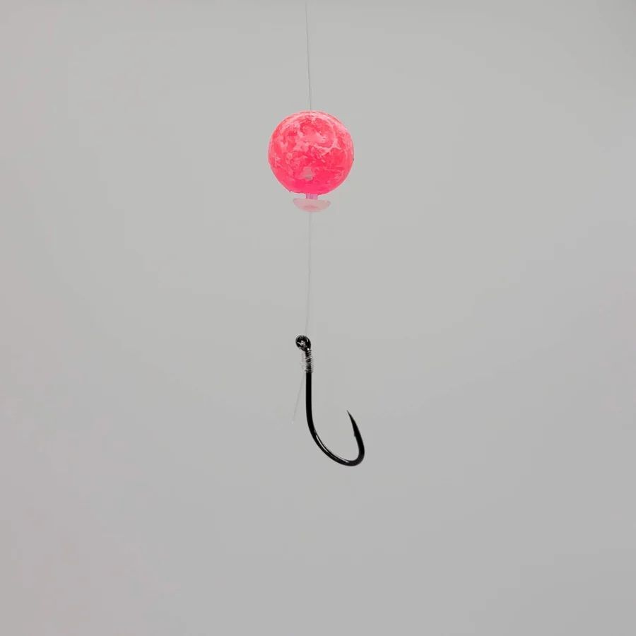 BnR Tackle Soft Bead Mottled Red, 14mm, 10-Pk