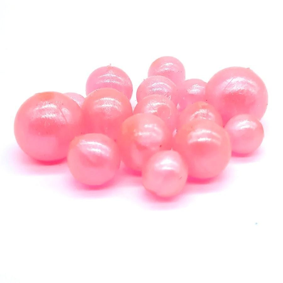 BnR Tackle Soft Bead Pearl Pink, 12mm, 10-Pk