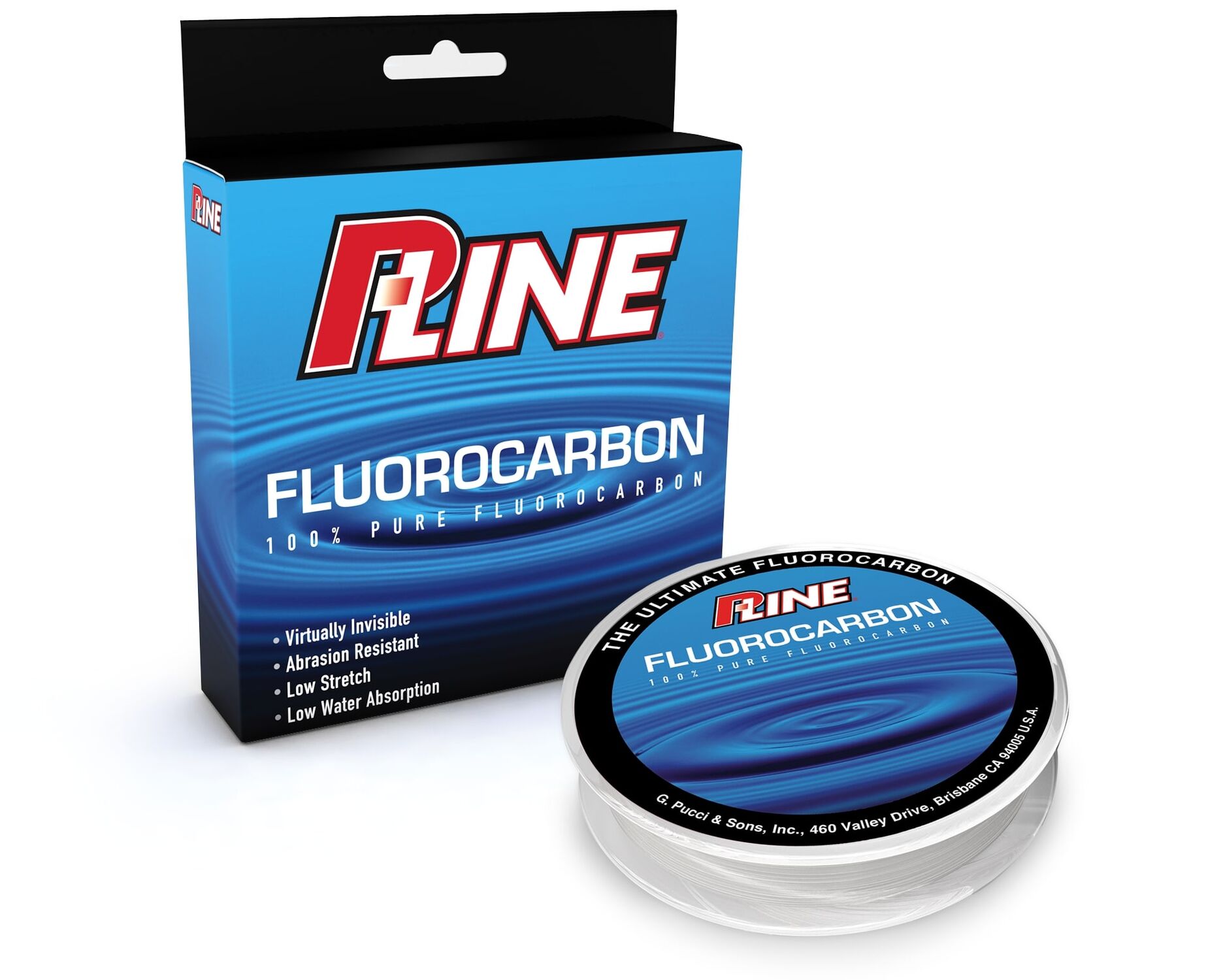 P-Line Fluorocarbon 12-Lb Fishing Line, 250-Yd