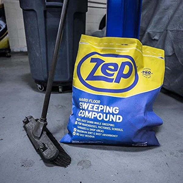 Zep Hard Floor Sweeping Compound, 50-Lb