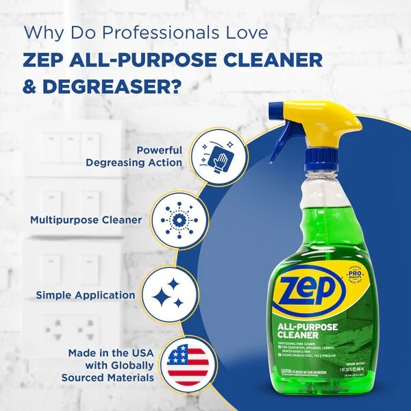 Zep All-Purpose Cleaner & Degreaser, 32-Oz
