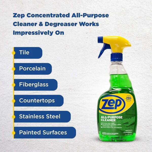 Zep All-Purpose Cleaner & Degreaser, 32-Oz