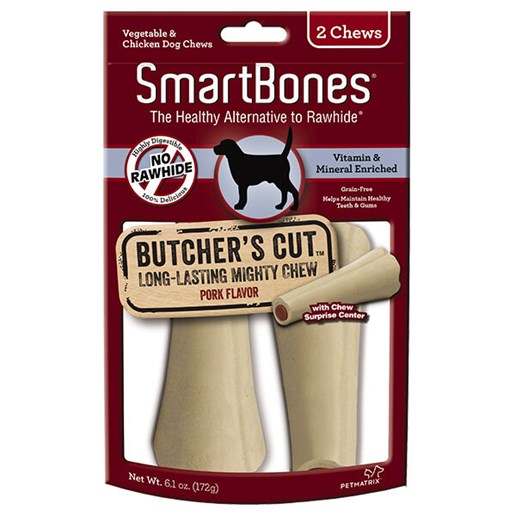 Smart Bones Large Butchers Cut Pork Flacor Bones, 6.1-oz Bag 