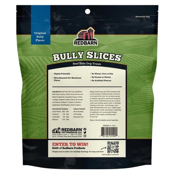 Redbarn Original Bully Flavor Bully Slices, 9-Oz
