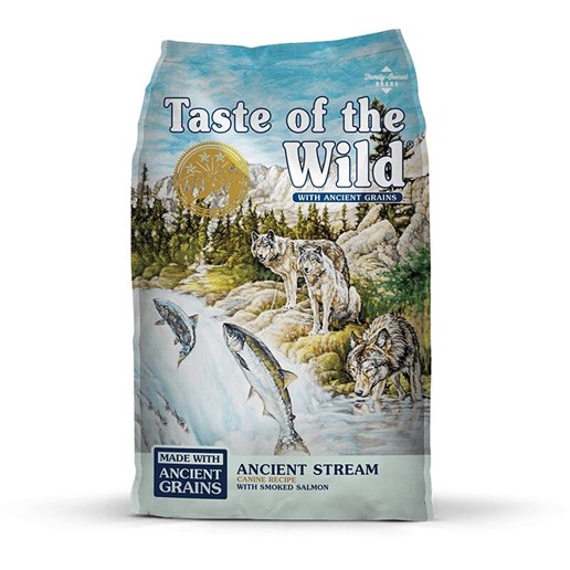 Taste of the Wild Ancient Stream Smoked Salmon with Grain Adult Dry Dog Food, 28-Lb Bag 