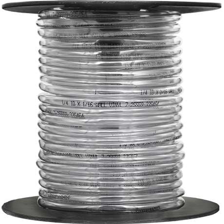 Apache Vinyl Tubing - Clear, 1/4 X 1/16 ft (Sold By The Foot)