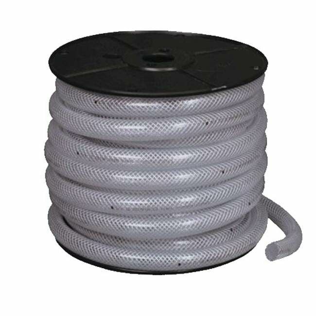 Apache Vinyl Tubing Reel (Sold by the Foot)- Clear, 75 ft