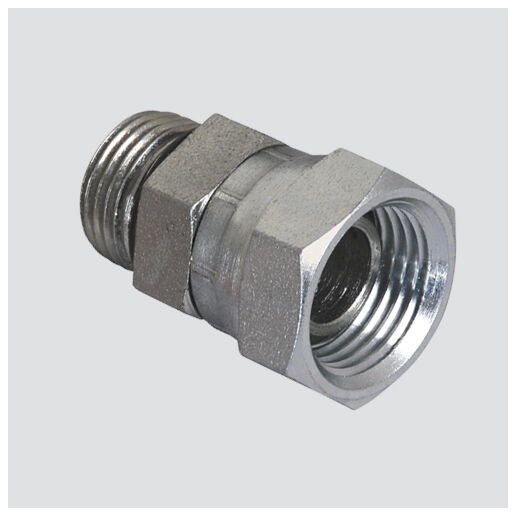 Style 6900 1/2" Male O-ring Boss x 1/2" Female Pipe Thread Swivel Hydraulic Adapter (Packaged)