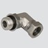 Style 6901 1/2" Male O-ring Boss x 1/2" Female Pipe Thread 90° Swivel Hydraulic Adapter (Packaged)