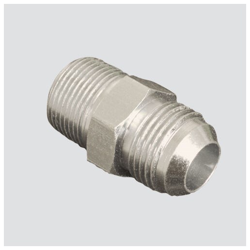 Style 2404 1/2" Male JIC x 1/2" Male Pipe Thread Hydraulic Adapter (Packaged)