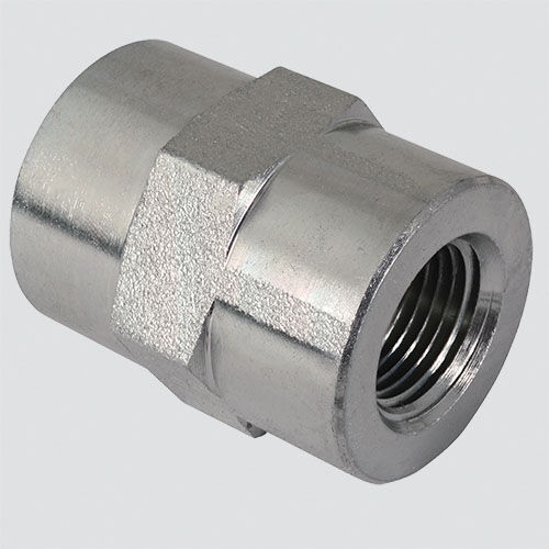Style 5000 1 4 Female Pipe Thread x 1 4 Female Pipe Thread Hydraulic Adapter (Packaged)