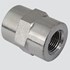 Style 5000 1/4" Female Pipe Thread x 1/4" Female Pipe Thread Hydraulic Adapter (Packaged)