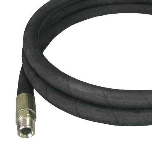 3/8" x 18" Hydraulic Hose Assembly — Male x Male (Packaged)