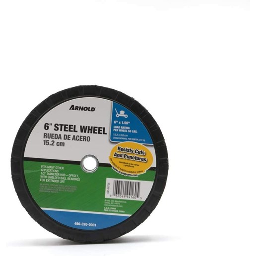 Arnold 6X1.5 Steel Offset Wheel