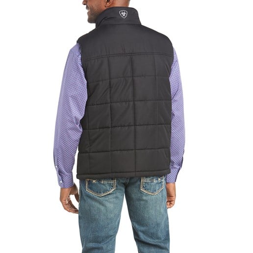 Ariat Men's Crius Insulated Vest in Black