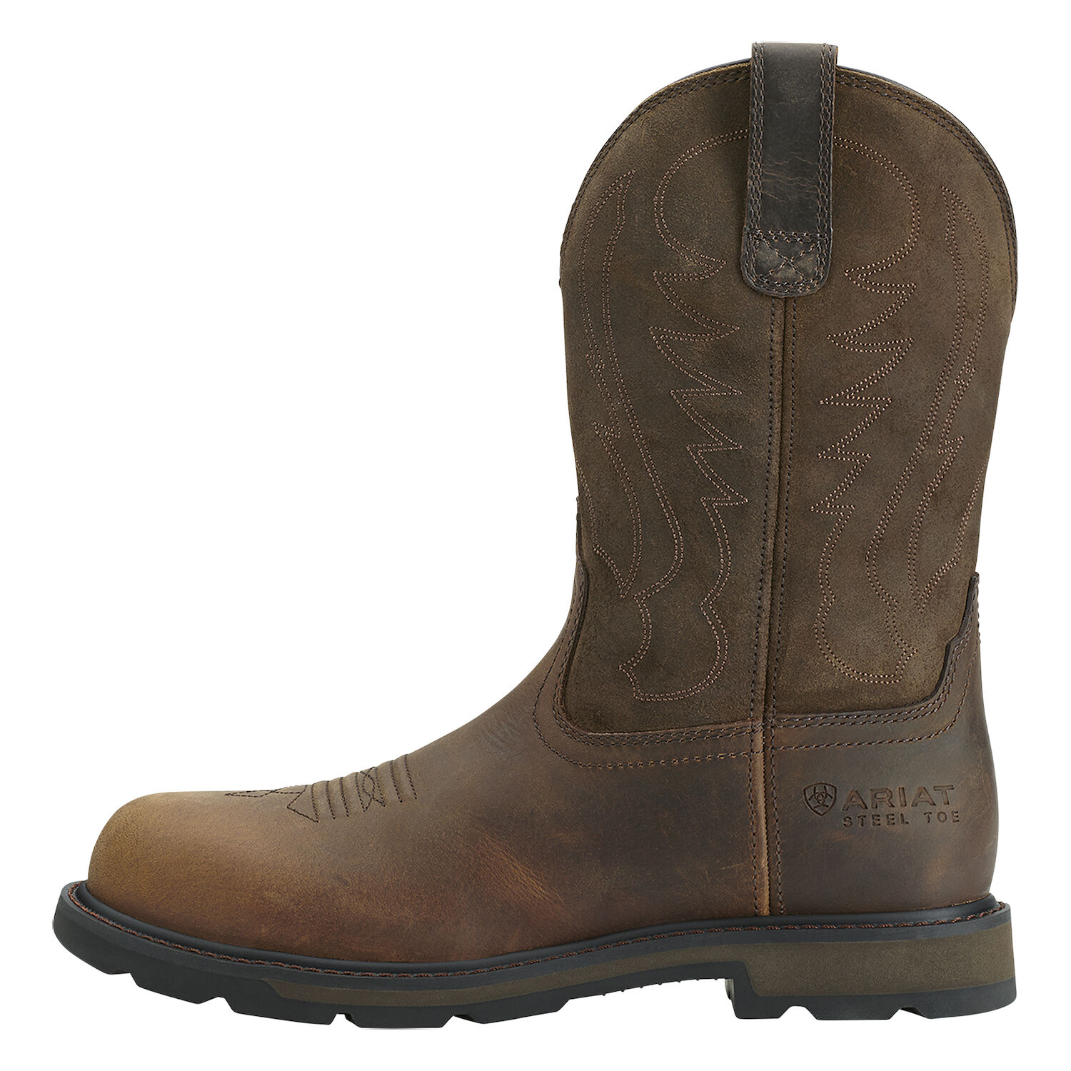 Men's Groundbreaker Pull On Steel Toe Work Boot