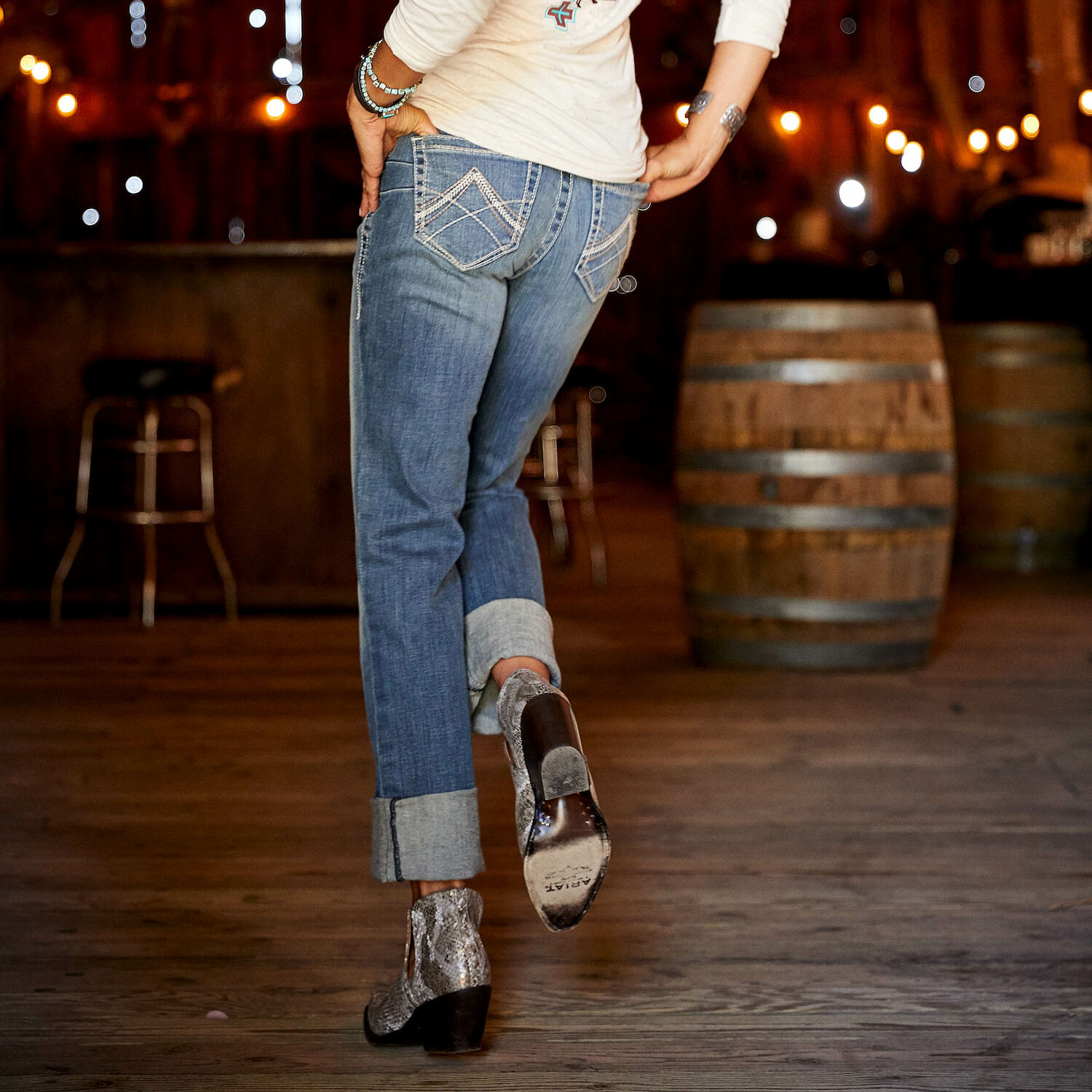 Ariat Women's R.E.A.L. Straight Leg Jean