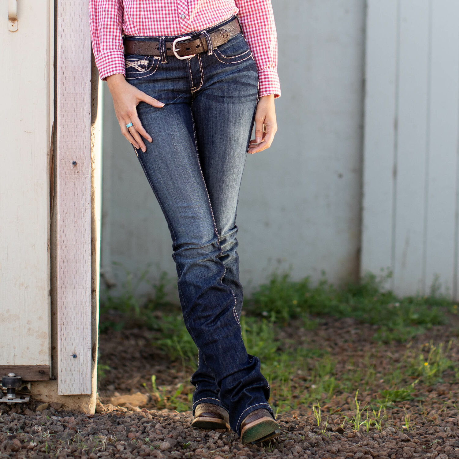 Ariat Women's R.E.A.L. Straight Leg Jean