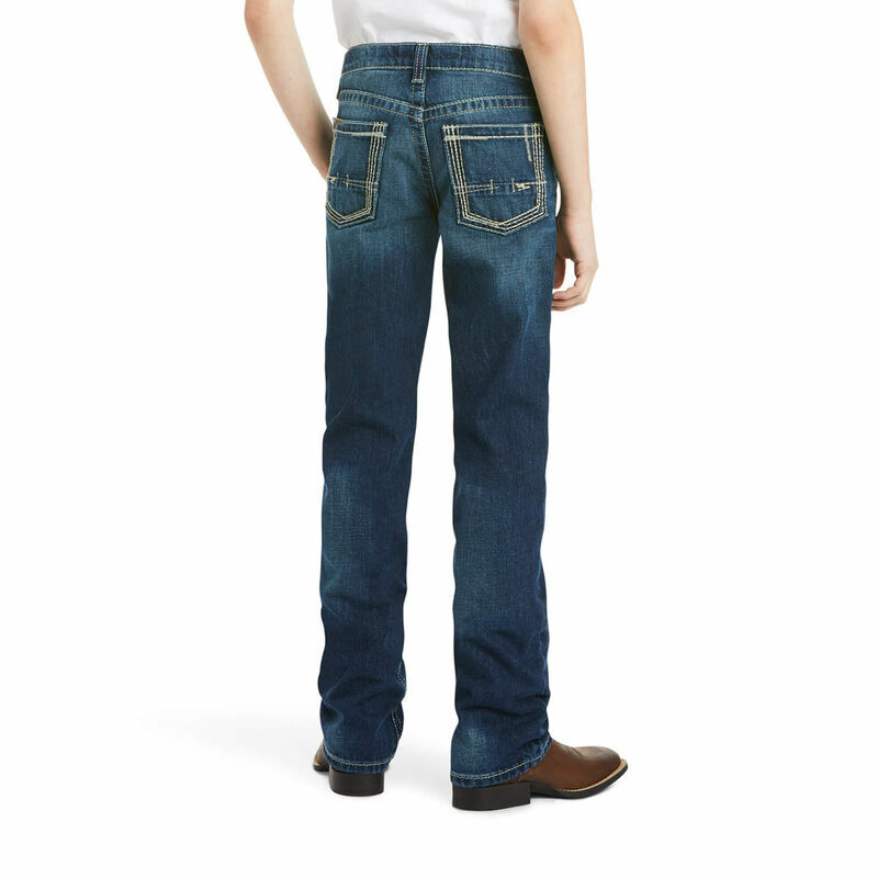 B5 Slim Boundary Stackable Straight Leg Jean