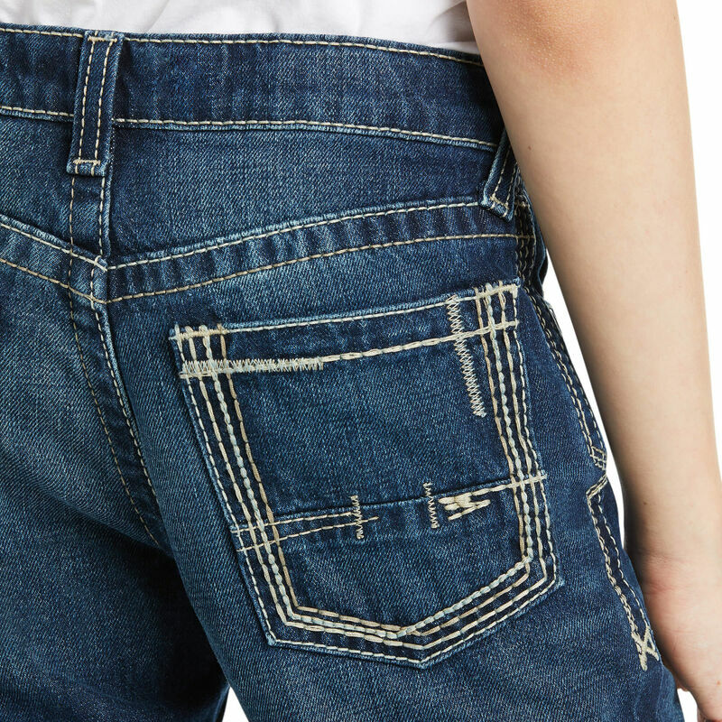 B5 Slim Boundary Stackable Straight Leg Jean