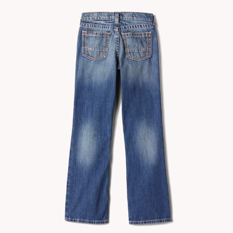 Ariat Boy's B4 Relaxed Boundary Bootcut Jean