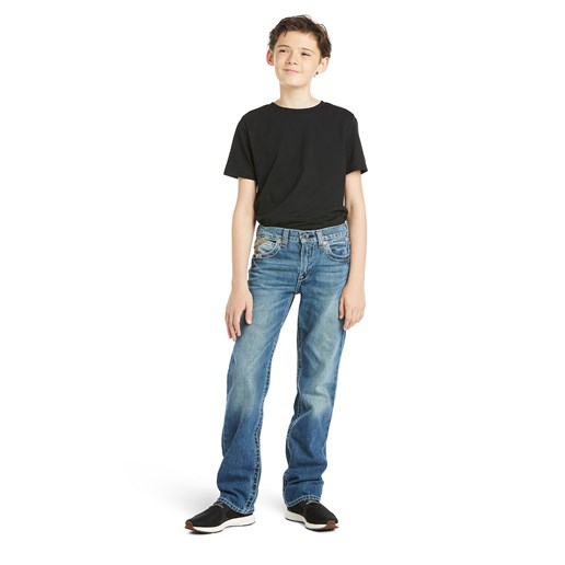 Ariat Boy's B5 Slim Charger Stackable Straight Leg Jean in Dakota