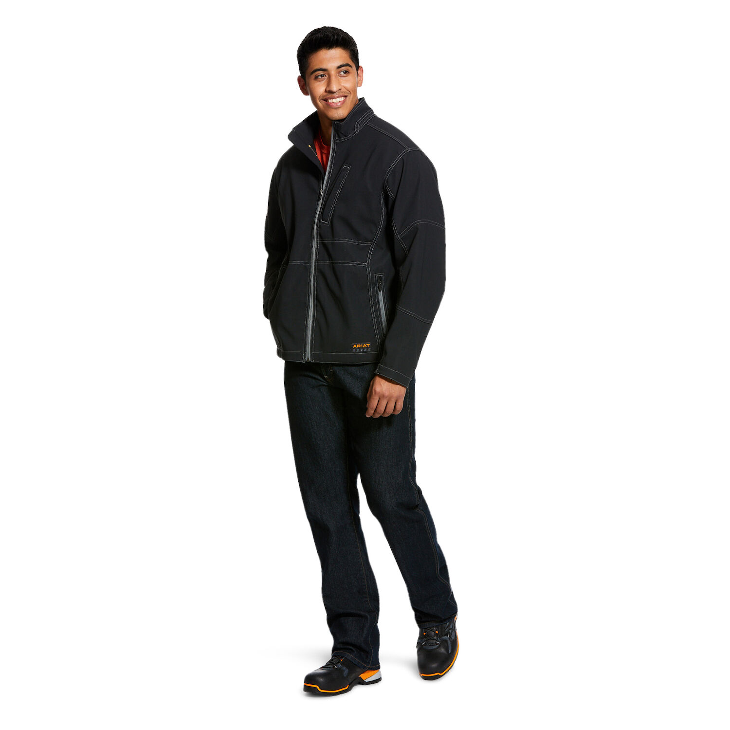 Ariat Men's Rebar Stretch Canvas Softshell Jacket