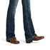R.E.A.L. Mid Rise Stretch Entwined Festival Boot Cut Jean